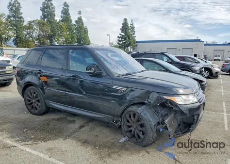 2017 Land Rover Range Rover Sport Hse из США, поврежденный, VIN SALWR2FV8HA132274